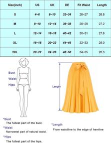 img 2 attached to Casual Summer Line Skirt Women Women's Clothing ~ Skirts