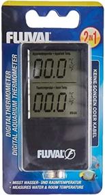 img 4 attached to Fluval Digital Aquarium Thermometer - 2-in-1 Temperature Monitoring Solution