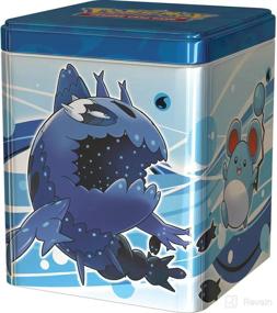 img 2 attached to Pokemon Cards Water Stacking Tin