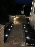 img 1 attached to ZUCKEO Low Voltage Landscape LED Well Lights - 3W, Waterproof, 12V-24V, In-Ground Lights for Outdoor Garden, Driveway, Deck, Step - 8 Pack Warm White review by Andy Edwards