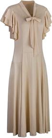 img 2 attached to 💃 VIJIV Vintage Sleeveless Flutter Flapper Women's Clothing and Dresses