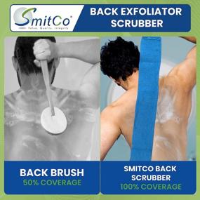 img 2 attached to SMITCO Exfoliating Shower Back Scrubber