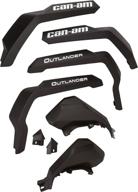 👍 optimized for seo: can-am 715001764 mud guard kit in black for atv logo