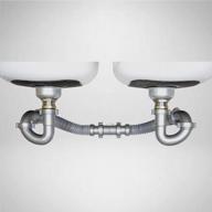 snappy trap special kit for double kitchen sinks with limited vertical distance between sink strainers and wall drainpipe logo