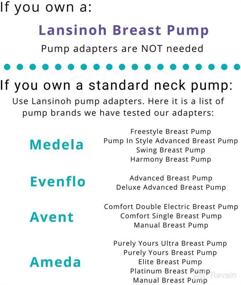 img 1 attached to 💪 Lansinoh Pump Adapters: Enhance Your Pumping Experience with this Convenient 2-Count Set