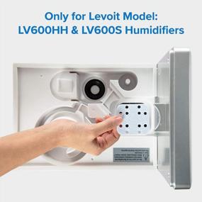 img 2 attached to 🌬️ LEVOIT LV600HH Humidifier Mineral Absorption Pad, 10 Pack - Enhanced Scale Removal Solution