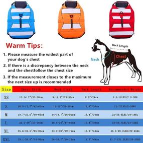 img 1 attached to 🐶 Top-rated High Visibility Dog Life Jacket Safety Vests: Enhanced Buoyancy &amp; Rescue Handle for Swimming