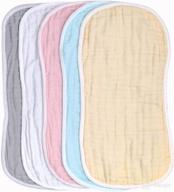 muslin cloths organic cotton colors logo