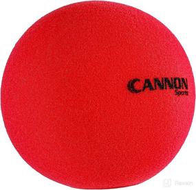 img 1 attached to 🔴 Cannon Sports Red Uncoated Foam Ball - 8.5" Length/Height/Width