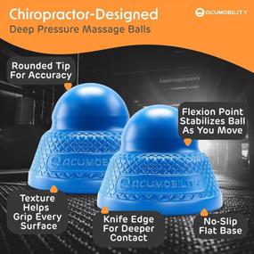 img 3 attached to Revive Sore Muscles And Reduce Tension With Acumobility'S Versatile Massage Ball Set - Trigger Point, Deep Tissue, Foot And Therapy Massage Rollers