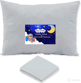 img 4 attached to Toddler Pillowcase Baby Hypoallergenic Pillows