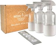 nature lake bottles silicon refillable logo