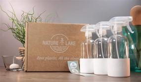 img 1 attached to Nature Lake Bottles Silicon Refillable