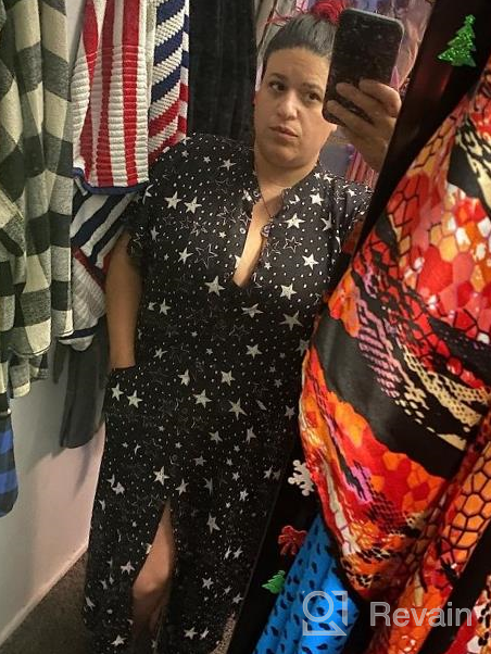 img 1 attached to Stylish Plus Size Beach Cover Up Dress For Women – Loose Fit, Button-Up Design By Bsubseach review by Unm Weil