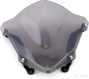 img 3 attached to GUAIMI Motorcycle Windshield Windscreen Pare Brise Motorcycle & Powersports
