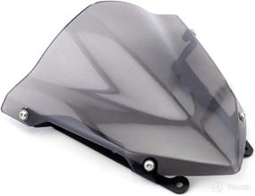 img 2 attached to GUAIMI Motorcycle Windshield Windscreen Pare Brise Motorcycle & Powersports
