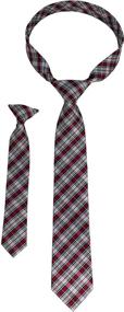 img 2 attached to 👔 Baugu Father Son Necktie: Exceptional Men's Accessories for Stylish Ties, Cummerbunds & Pocket Squares