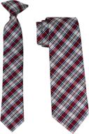 👔 baugu father son necktie: exceptional men's accessories for stylish ties, cummerbunds & pocket squares логотип