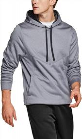 img 4 attached to Men'S Fleece Pullover Hoodies By TSLA: Thermal Warm Winter Sports Running Workout Hoodie