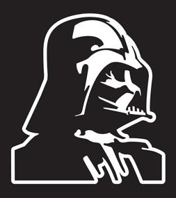 img 2 attached to 👹 Star Wars Darth Vader Die-Cut Decal - CHROMA 3940