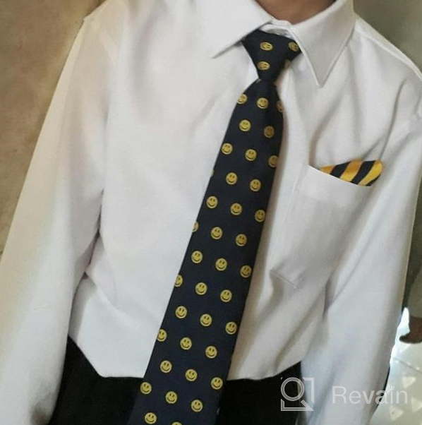 img 1 attached to 👔 Bienzoe Sleeve Button Boys' School Uniform: Top-Quality Clothing for a Smart & Stylish School Look review by Jay Huang