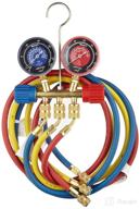 🔧 robinair 40174 two-way brass manifold with 60-inch ryb hoses, suitable for r22/404a/410a refrigerant logo