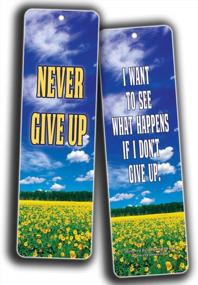 img 2 attached to Motivational Success Quotes Bookmarks (60-Pack) - Encouraging Never Give Up Cards - Positive Wisdom Sayings For Men, Women, Teens, And Kids - Inspirational Gifts For Entrepreneurs And Office Workers
