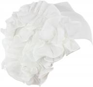 twgone womens wrap cap flower chemo hat beanie scarf turban headband logo