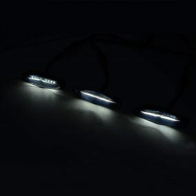 img 1 attached to Enhance Your 4Runner'S Style And Safety With Runmade Front LED Grill Light In Smoke Len White Light