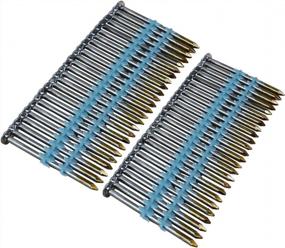 img 2 attached to 500 Count NuMax Framing Nails For Smooth And Accurate Installation - Plastic Collated And Brite Finish