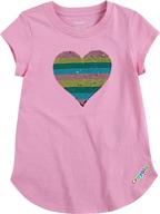 crayola childrens apparel graphic crewneck girls' clothing ~ tops, tees & blouses logo