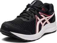 asics contend running shoes electric girls' shoes : athletic logo