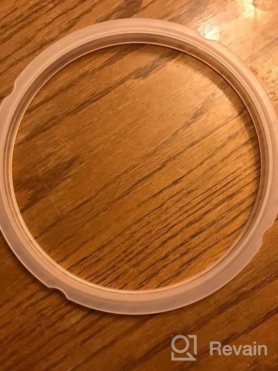 img 1 attached to Instant Pot Sealing Rings 2-Pack Clear, 8 Quart review by Pamela Anderson