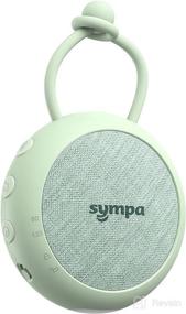 img 4 attached to 🔊 Portable Sympa White Noise Machine with Night Light for Baby - 10 Soothing Sounds, 16H Playtime, 2 Auto-Off Timers & Child Lock for Sleeping and Relaxing