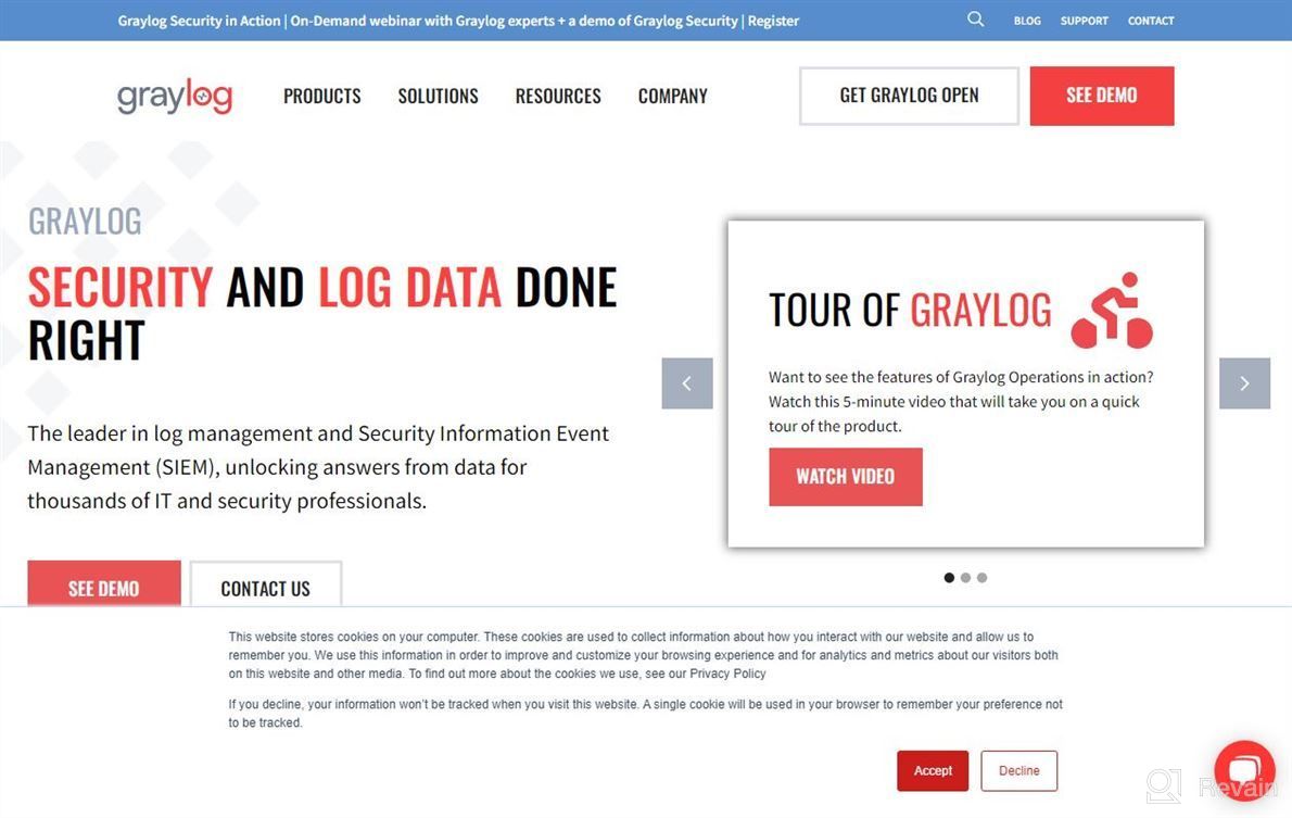 img 1 attached to Graylog review by Adam Johnson