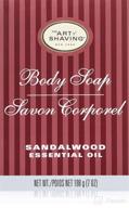 🪒 sandalwood artisan body shaving soap logo