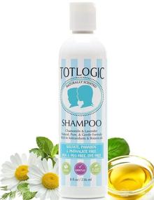 img 1 attached to 👶 TotLogic Sulfate Free Kids Shampoo – 8 oz Original Scent – Natural, Paraben Free, Non-Toxic, Plant Based Formula – Safe for Babies and Toddlers