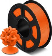 оранжевая нить sunlu 1,75 мм - устойчивая к ультрафиолетовому излучению, дождю и термостойкая прочная нить для 3d-принтера для наружных функциональных механических деталей - катушка 1 кг (2,2 фунта) с 395 метрами логотип