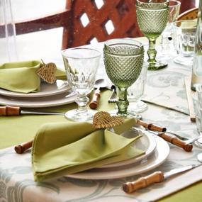 img 1 attached to Add Elegance To Your Table Setting With GZHOK Heart-Shaped Bamboo Napkin Rings - Perfect For Weddings And Special Occasions (Set Of 6, Brown Love)