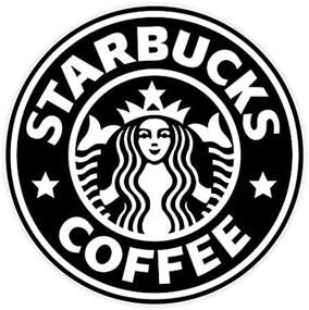 img 4 attached to Starbucks Coffee Black Sticker Decal