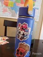 img 1 attached to 50Pcs Zombie Vinyl Sticker Pack For Adults Teens - Water Bottle Skater Kids Decal Set review by Brian Graham