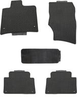 🚗 all-weather floor mats for audi q7 (2005-2015): enhancing protection & style logo