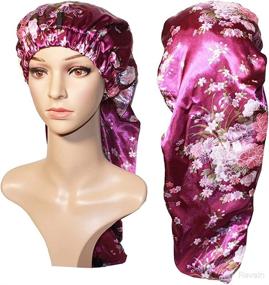 img 3 attached to 🧖 Personal Care: LD Helly Sleeping Dreadlock Bonnets for Bath & Bathing Accessories – Optimize Your Search!