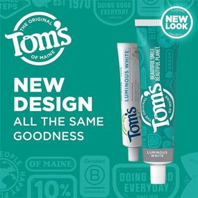 img 3 attached to 🦷 Luminous Anti-Cavity Toothpaste by Tom's of Maine