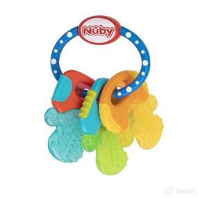 img 2 attached to Nuby Teether Keys Pack Multicolor