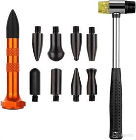 img 1 attached to 🔧 WHDZ Paintless Dent Repair Rods: 10pcs Auto Body Dent Removal Tools for Car Dent Repair - Dent Puller Hammer & Tap Down Included