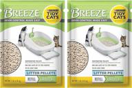 🐾 tidy cats breeze pellets xl bag - 7 lbs (2-pack): efficient & convenient cat litter solution logo