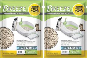 img 4 attached to 🐾 Tidy Cats Breeze Pellets XL Bag - 7 lbs (2-Pack): Efficient & Convenient Cat Litter Solution