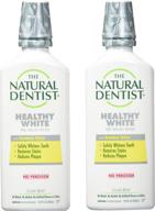 naturally whitening antigingivitis rinse by the dentist логотип