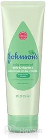 img 3 attached to Johnson & Johnson Johnson's Baby Creamy Oil, Aloe & Vitamin E, 8 Ounce (Pack of 6): Nourishing Baby Oil for Soft and Supple Skin